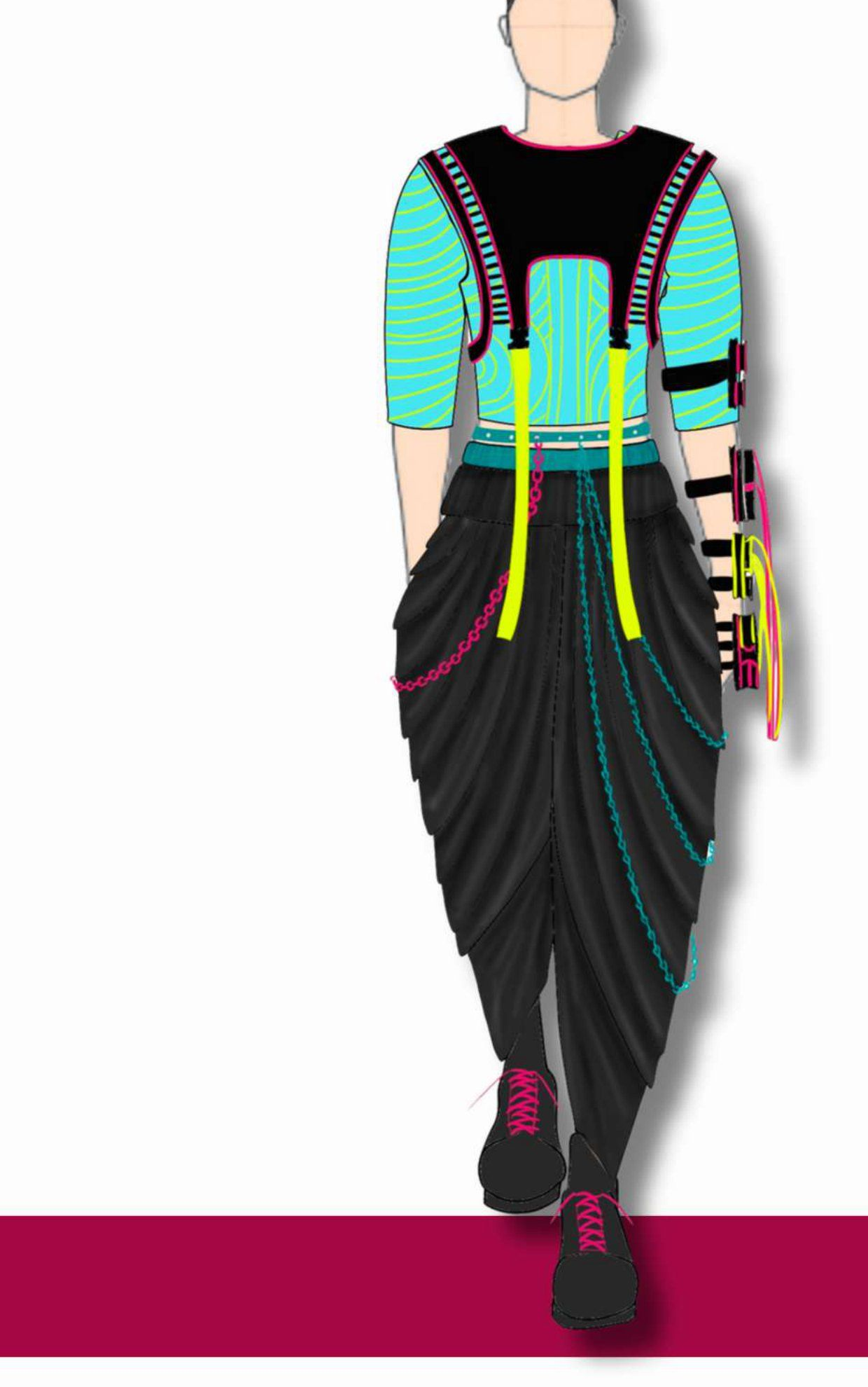 Illustration of Look 02